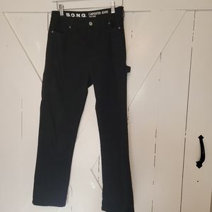 Black carpenter jeans size 11